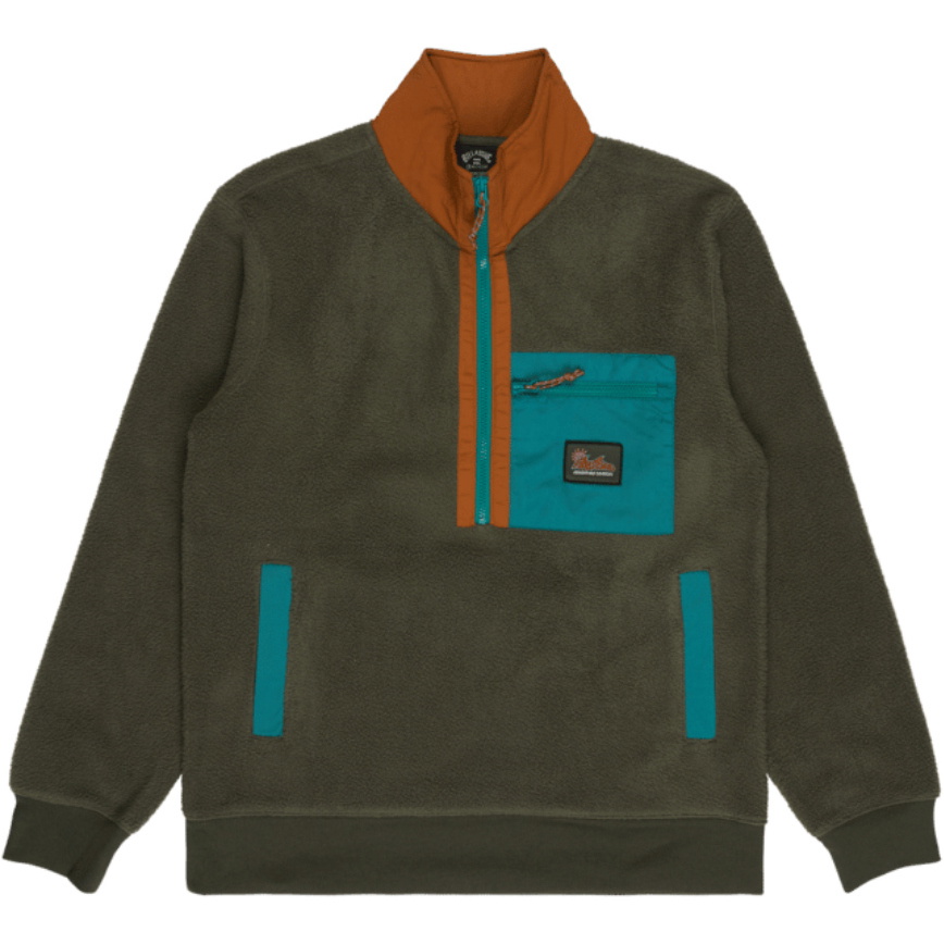 2026 Billabong Mens Boundary Shore Fleece EBYPF03000 - Caramel Cafe